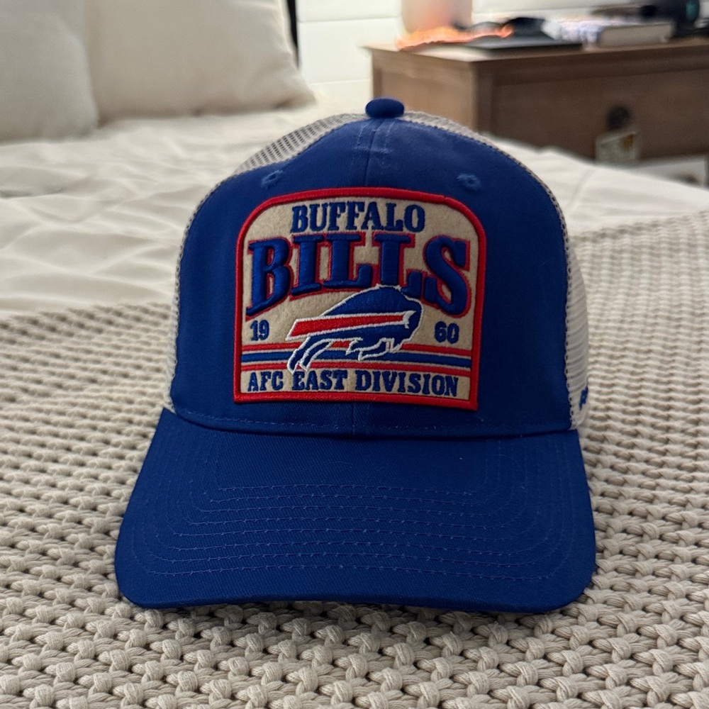 Buffalo Bills Blue Trucker Hat